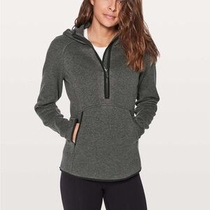 Lululemon Fleece and Thank You | charcoal grey, size 6